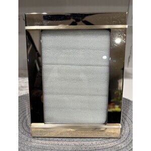 Waterford Silver Plated 4 X 6 Picture Frame